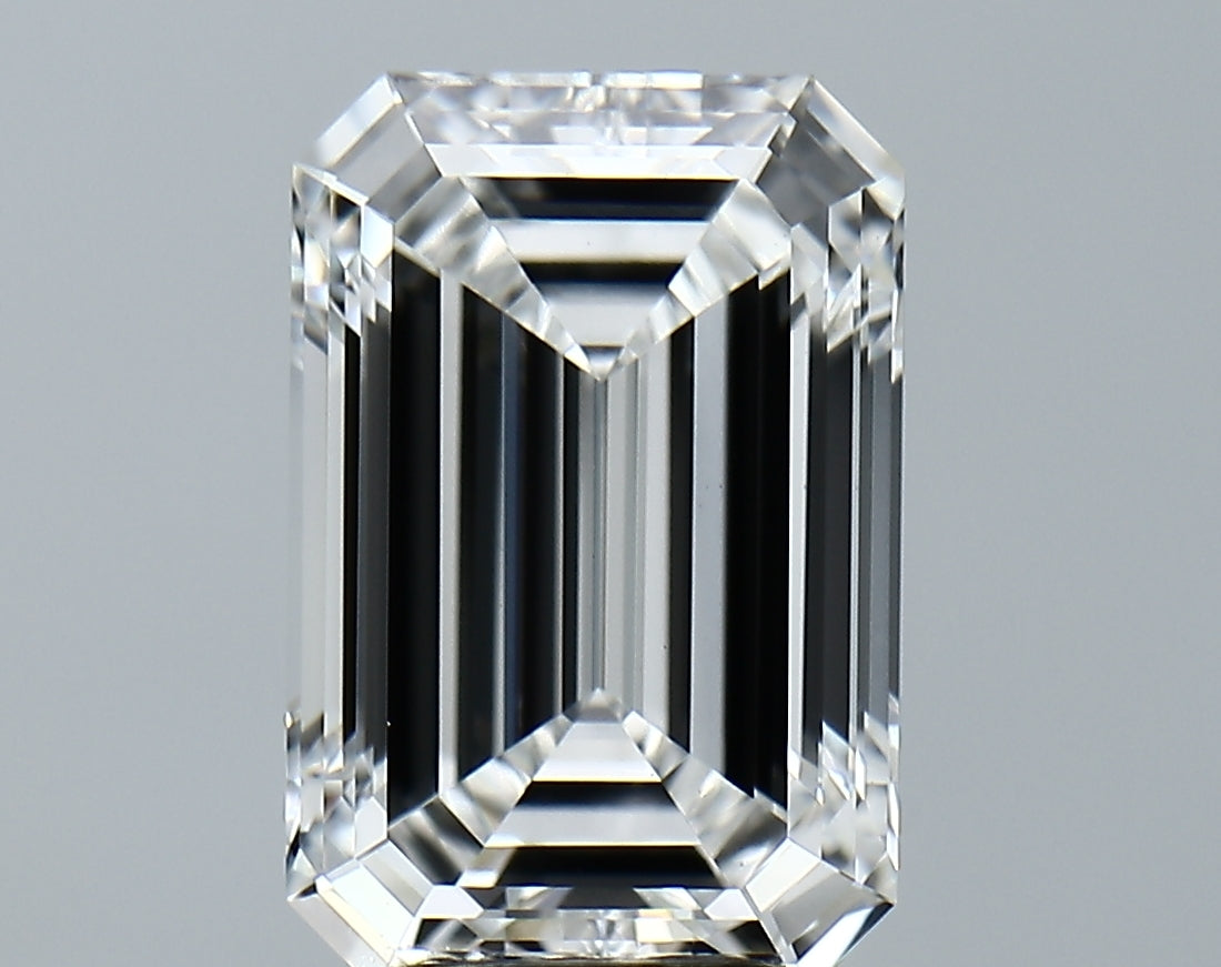 Lab-Grown 5.04 Carat Emerald Cut Diamond color F Clarity VS1 With GIA Certificate, precious stones, engagement diamonds
