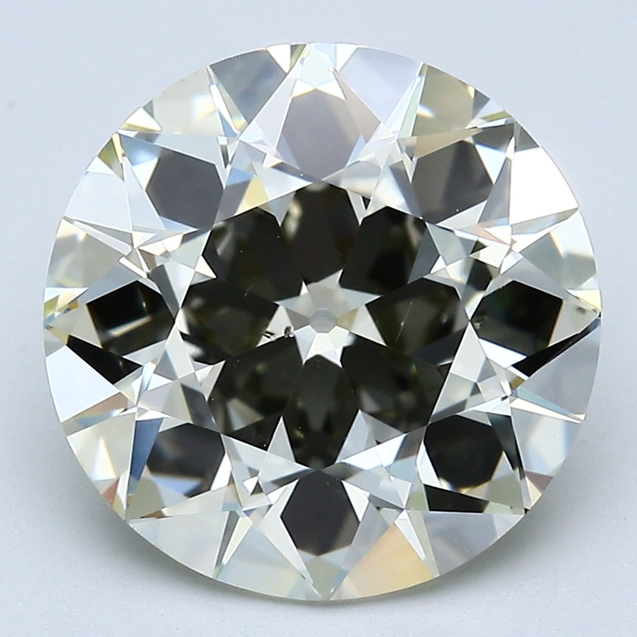 GIA Certified Handcrafted Loose 5.76 Carat Old European Cut Diamond O-SI1, natural diamonds, precious stones, engagement diamonds