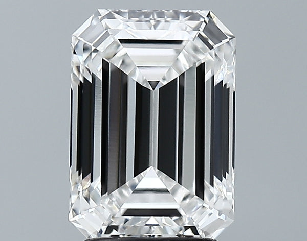 Lab-Grown 2.63 Carat Emerald Cut Diamond color E Clarity VS1 With GIA Certificate, precious stones, engagement diamonds