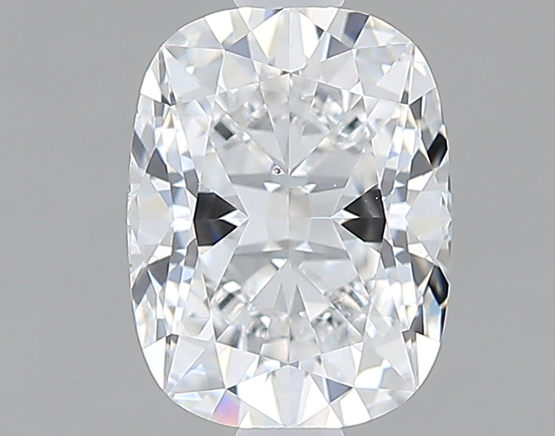Lab-Grown 1.57 Carat Cushion Modified Brilliant Cut Diamond color E Clarity SI1 With GIA Certificate, precious stones, engagement diamonds