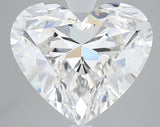 Lab-Grown 6.15 Carat Heart Shape Diamond color G Clarity VS1 With GIA Certificate, precious stones, engagement diamonds