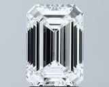 Lab-Grown 2.54 Carat Emerald Cut Diamond color E Clarity VS1 With GIA Certificate, precious stones, engagement diamonds