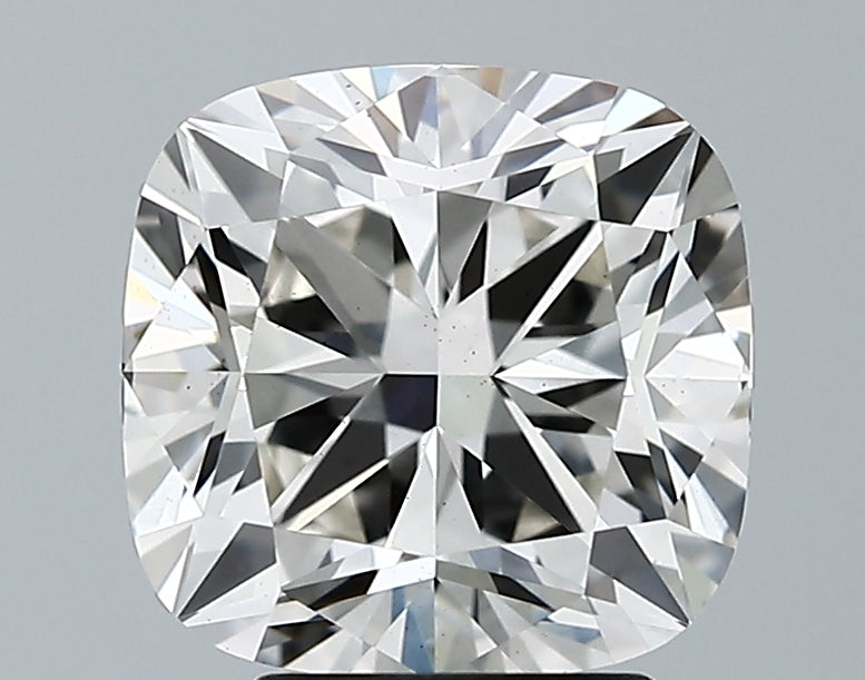 Lab-Grown 3.06 Carat Cushion Modified Brilliant Cut Diamond color I Clarity VS1 With GIA Certificate, precious stones, engagement diamonds