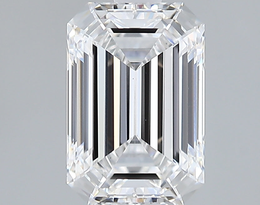 Lab-Grown 1.74 Carat Emerald Cut Diamond color D Clarity VS1 With GIA Certificate, precious stones, engagement diamonds