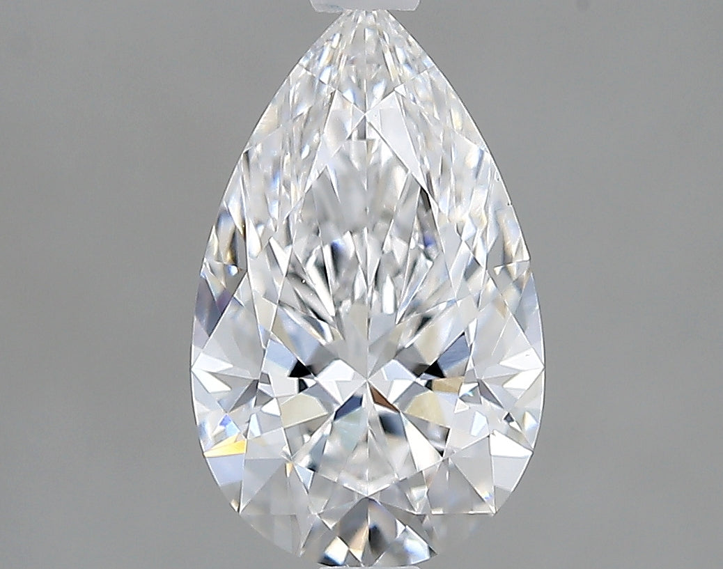Lab-Grown 1.58 Carat Pear Shape Diamond color E Clarity VS1 With GIA Certificate, precious stones, engagement diamonds