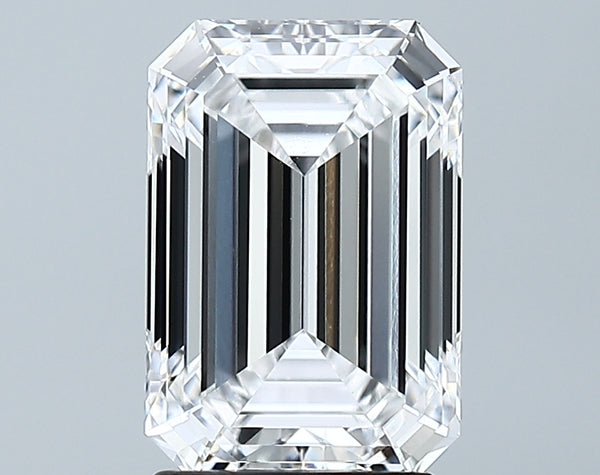 Lab-Grown 2.53 Carat Emerald Cut Diamond color D Clarity VS1 With GIA Certificate, precious stones, engagement diamonds