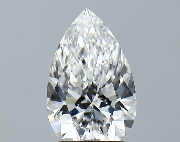 Lab-Grown 2.00 Carat Pear Shape Diamond color E Clarity VVS2, precious stones, engagement diamonds