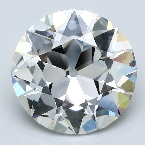 3.30 Carat Old European Cut Natural Mined Diamond J Color VS2 Clarity With GIA Certificate, natural diamonds, precious stones, engagement diamonds