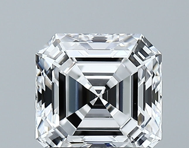 Lab-Grown 1.51 Carat Asscher Cut Diamond color D Clarity VVS1 With GIA Certificate, precious stones, engagement diamonds