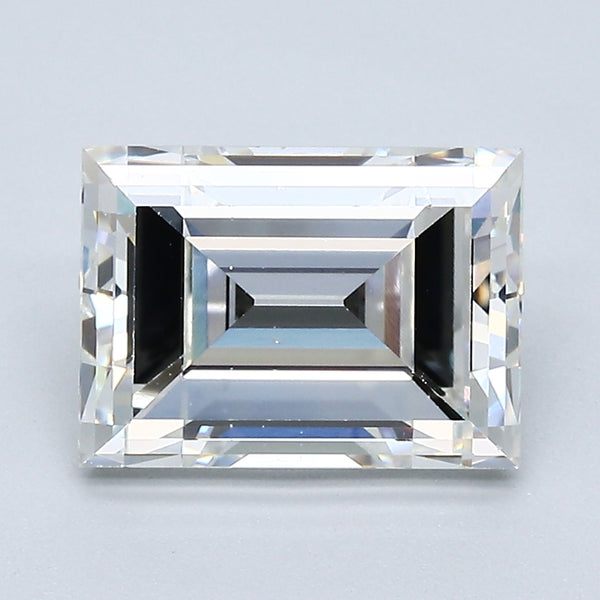 2.83 Carat Emerald Cut Diamond color H Clarity SI1, natural diamonds, precious stones, engagement diamonds