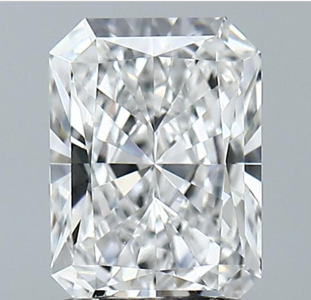 Lab-Grown 1.50 Carat Radiant Cut Diamond color E Clarity VS1, precious stones, engagement diamonds