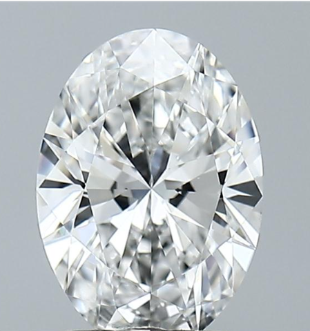 Lab-Grown 1.40 Carat Oval Shape Diamond color D Clarity VS1, precious stones, engagement diamonds