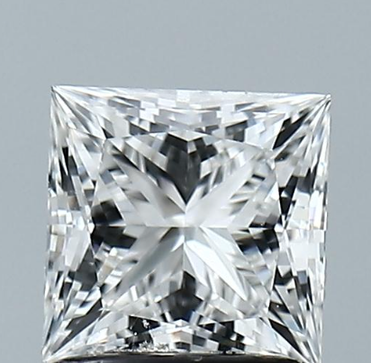 Lab-Grown 1.18 Carat Princess Cut Diamond color E Clarity VVS2, precious stones, engagement diamonds