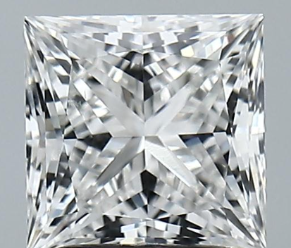 Lab-Grown 1.62 Carat Princess Cut Diamond color E Clarity VVS2, precious stones, engagement diamonds