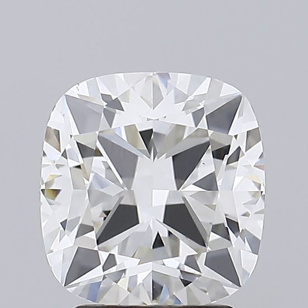 Lab-Grown 2.78 Carat Square Cushion Cut Diamond color I Clarity VS1 With GIA Certificate, precious stones, engagement diamonds