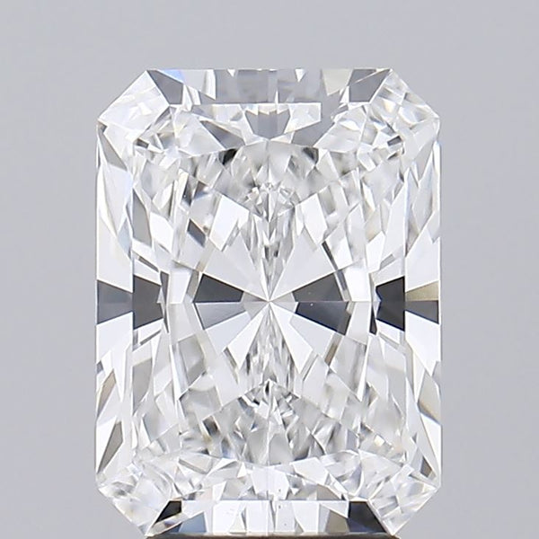 Lab-Grown 3.84 Carat Radiant Cut Diamond color E Clarity VVS2 With GIA Certificate, precious stones, engagement diamonds