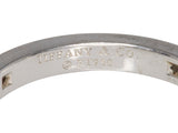 Tiffany and Co 0.55 Carat Round Brilliant Diamond Platinum Eternity Band Ring