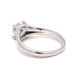 Tiffany and Co 1.06 Carat Radiant Cut G-VS2 Diamond Platinum Engagement Ring