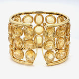 18 Karat Yellow Gold Bangle Bracelet