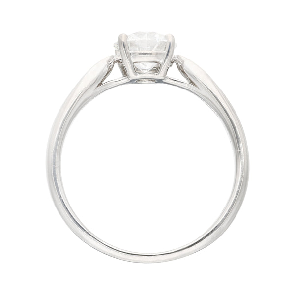 Tiffany and Co 1.03 Carat Diamond Platinum Engagement Ring