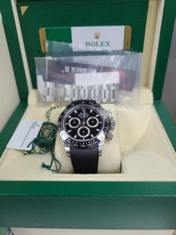 ROLEX COSMOGRAPH BLACK BEZEL BLACK DIAL 116500LN 40MM 2018