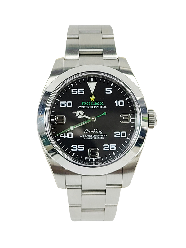 ROLEX Oyster Perp Air-King Black Dial 116900 40mm 2017