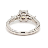 Tiffany and Co 1.07 Carat G-VVS2 Diamond Platinum Engagement Ring