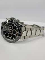 Rolex Daytona Black Dial 40mm 2021 Stainless Steel Bracelet 116500LN with Box and Paper