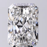 Lab-Grown 4.51 Carat Radiant Cut Diamond color G Clarity VS1 With GIA Certificate, precious stones, engagement diamonds