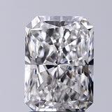 Lab-Grown 2.01 Carat Radiant Cut Diamond color G Clarity VS2 With GIA Certificate, precious stones, engagement diamonds