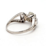 2.76 Carat Round Brilliant I-VS1 Diamond Platinum Wedding Ring