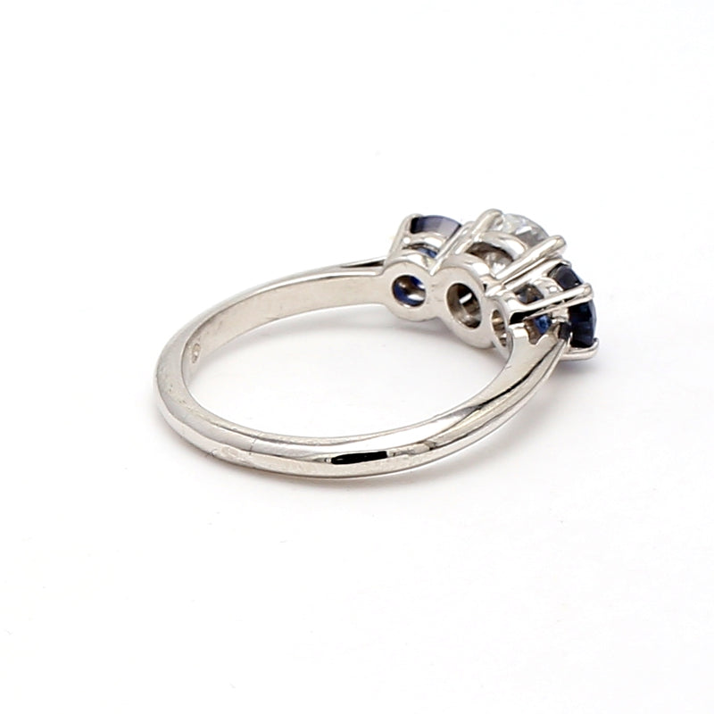 Tiffany and Co 1.04 Carat Round Brilliant D-VVS2 Diamond Platinum Engagement Ring
