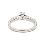 Cartier 0.21 Carat F-VS1 Diamond Platinum Engagement Ring