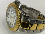 Rolex Yacht Master 18k Yellow Gold & Steel White Dial 16623 40mm 2005