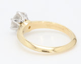 Tiffany and Co 1.07 Carat Circular Brilliant Shape F-SI1 Diamond 18 Karat Yellow Gold Engagement Ring