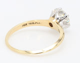 Tiffany and Co 1.26 Carat Round Brilliant Shape H-VS1 Diamond 18 Karat Gold Engagement Ring