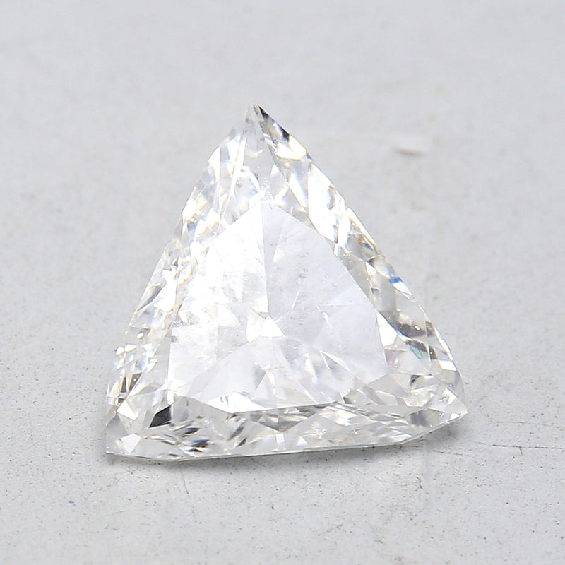 1.27 Carat Triangular Shape Diamond color Fancy Light  Yellow Clarity I1, natural diamonds, precious stones, engagement diamonds