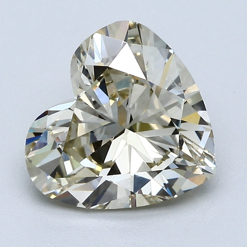 2.11 Carat Heart Shape Diamond color Fancy Light Brownish Yellow Clarity SI1, natural diamonds, precious stones, engagement diamonds